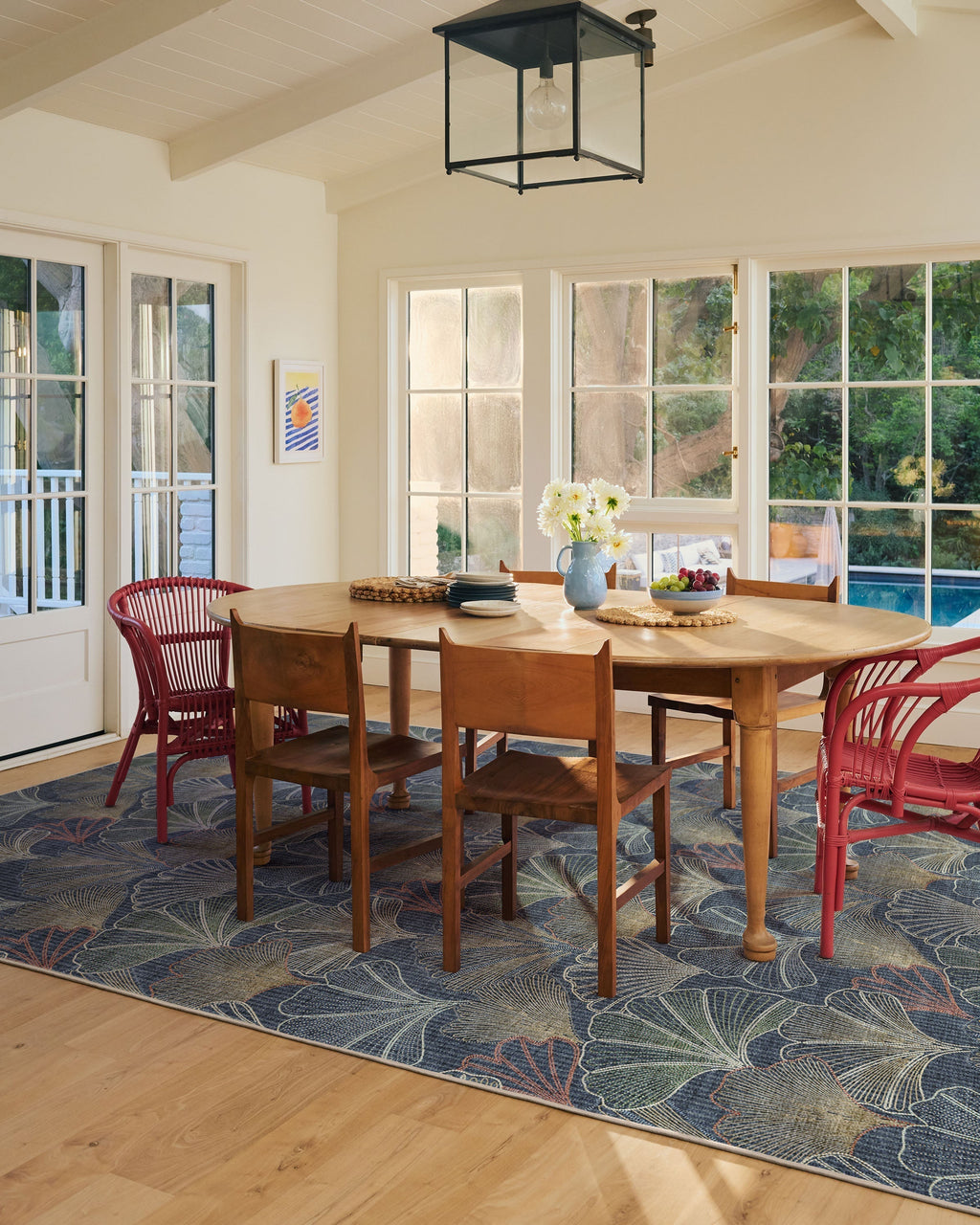 Deniz Navy Rug