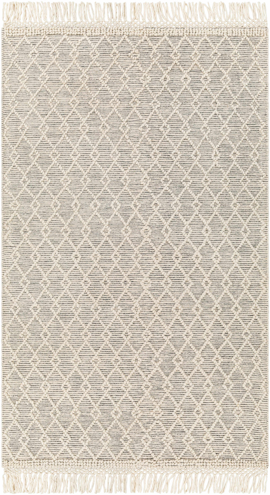 Diata Wool Rug with Tassels - Clearance