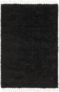 Mampurog Black Shag Rug - Clearance
