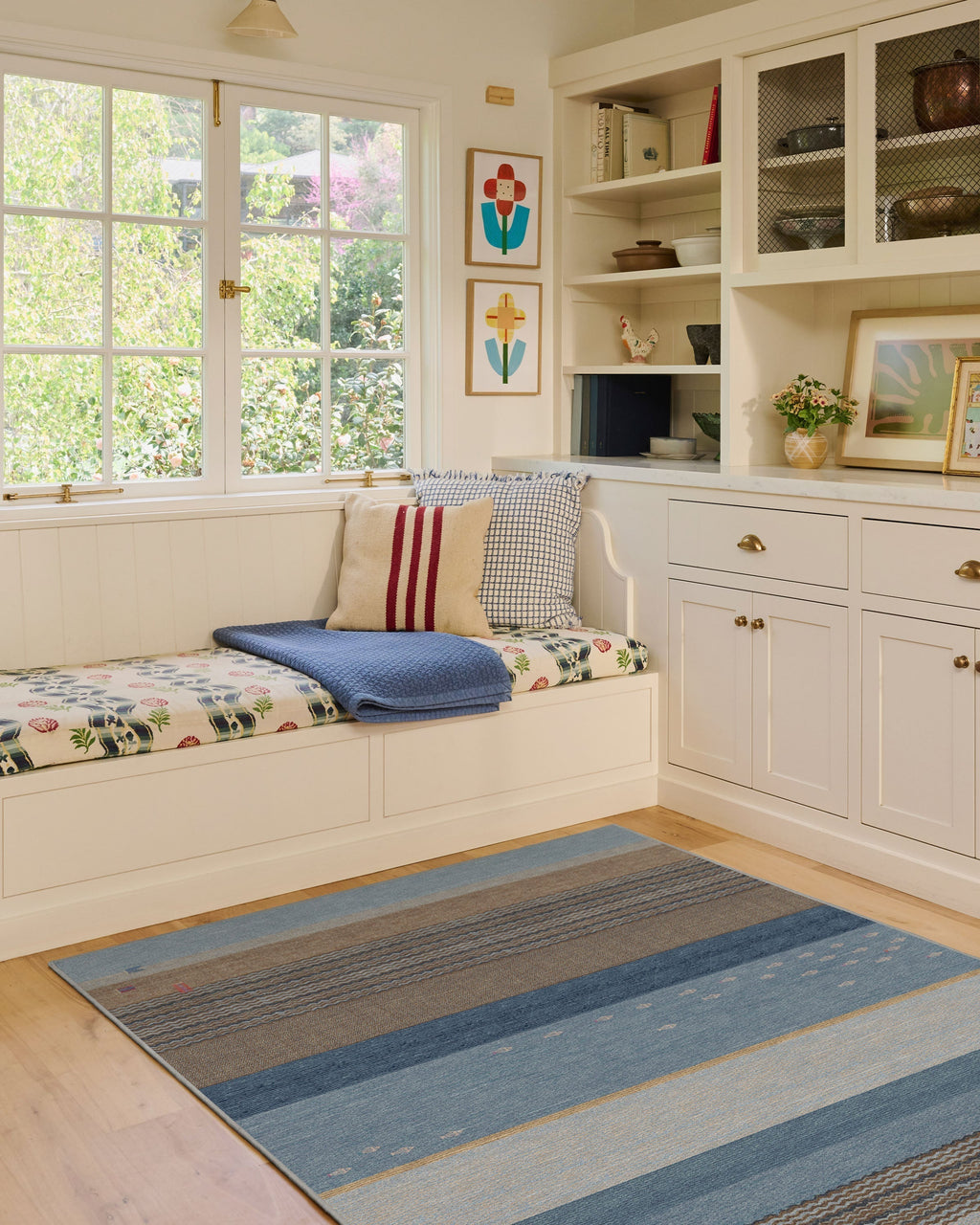 Dover Slate Blue & Natural Rug