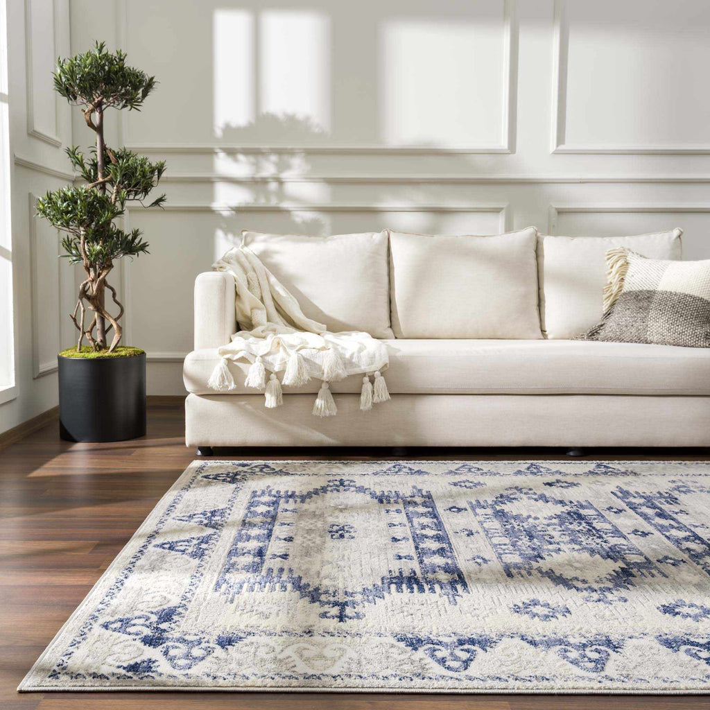 Bindi Navy Area Rug - Clearance