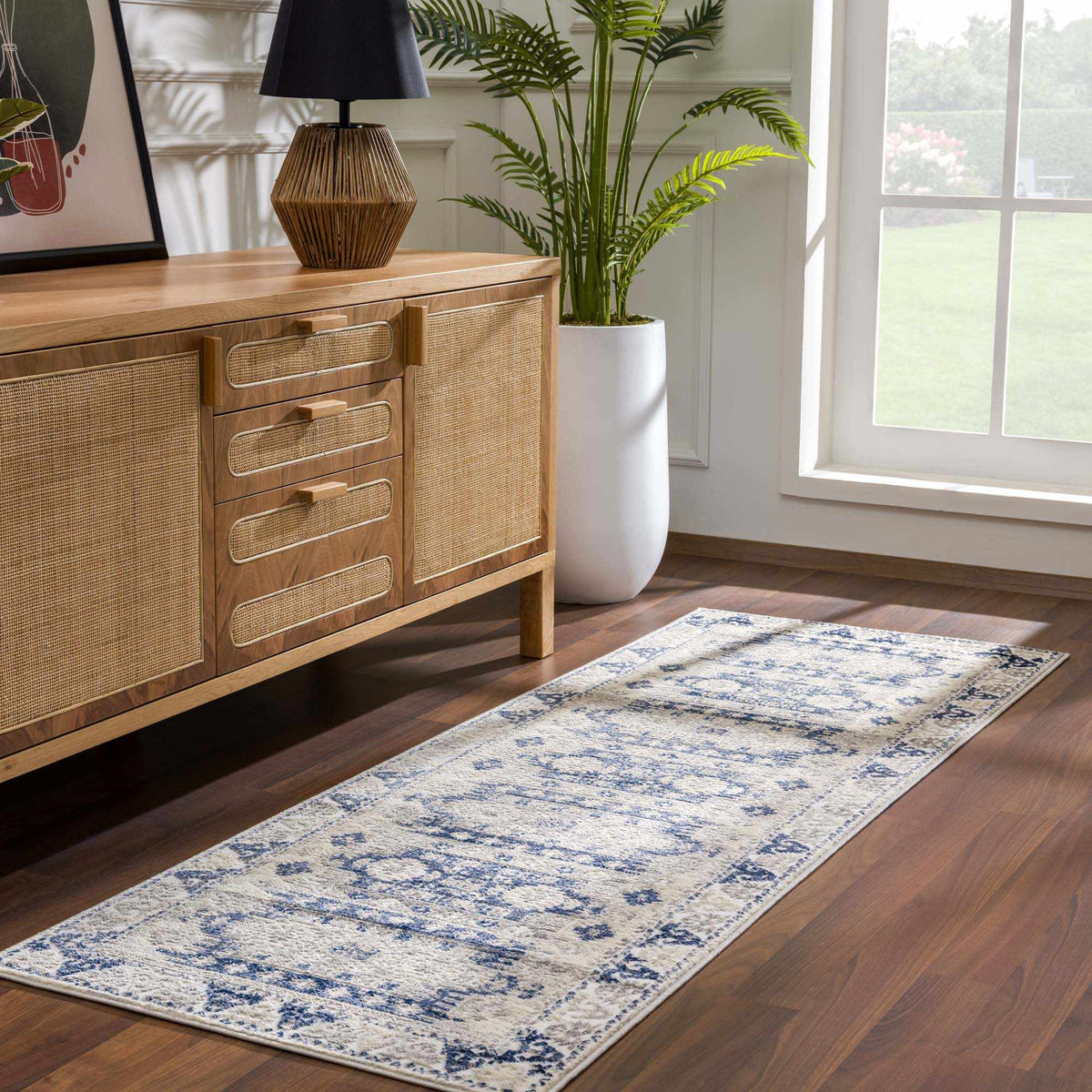 Bindi Navy Area Rug - Clearance