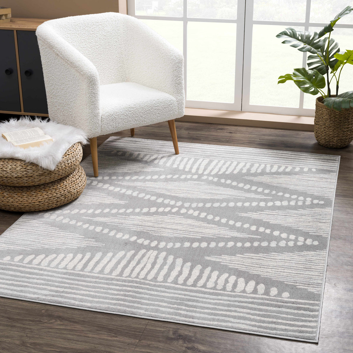 Tigrisis 2326 Gray Rug - Clearance