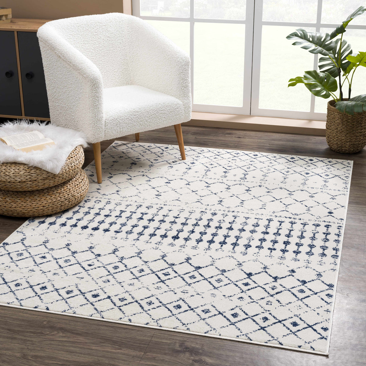 Tigrican Blue 2332 Area Rug - Clearance
