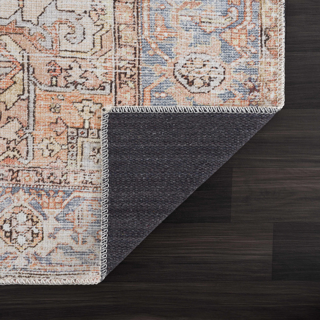 Eira Distressed Washable Rug