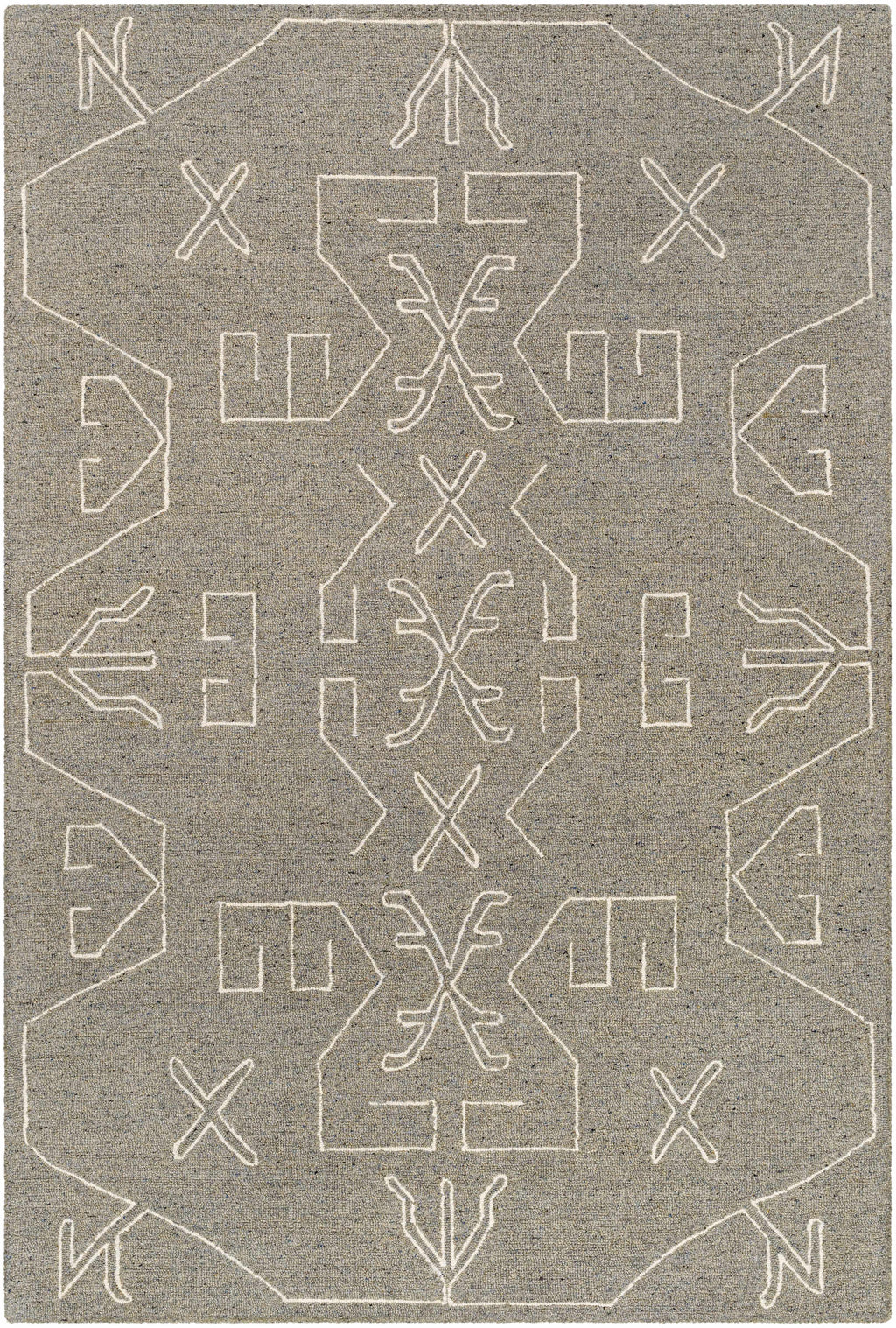 Duard Modern Wool Rug - Clearance