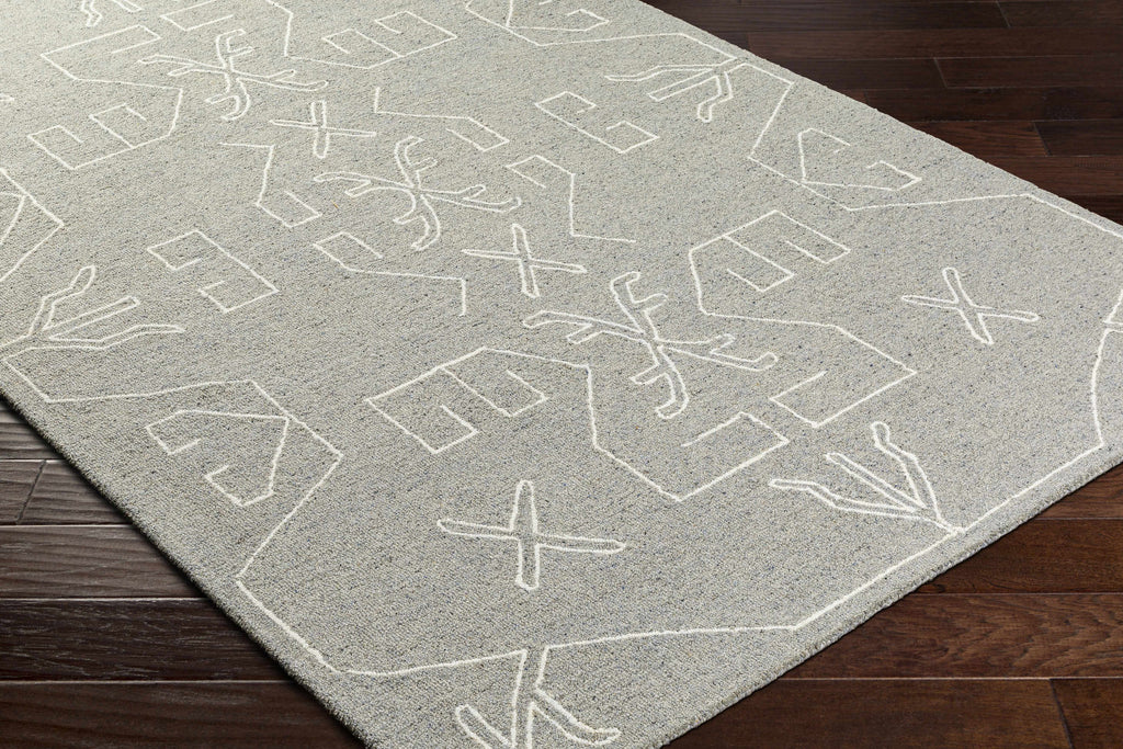 Duard Modern Wool Rug - Clearance
