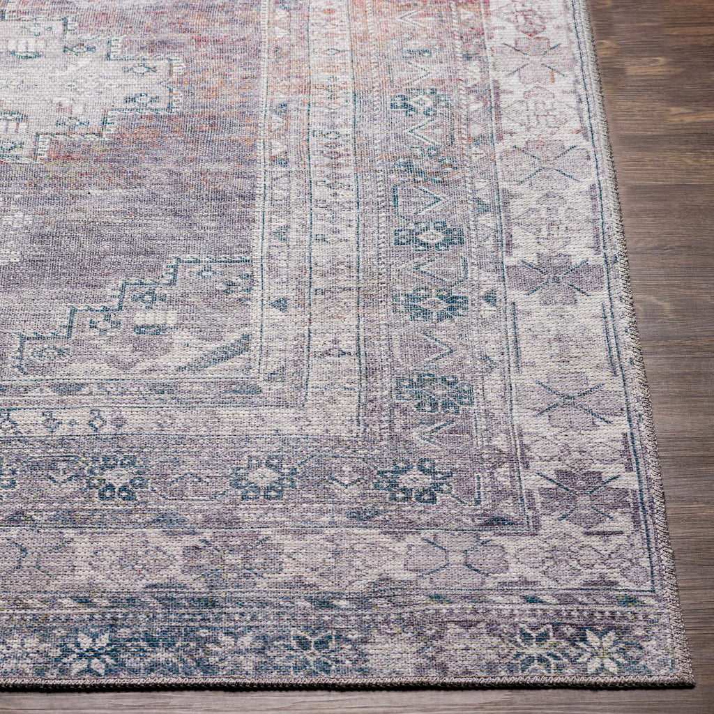 Baltinglass Gray Washable Rug - Clearance