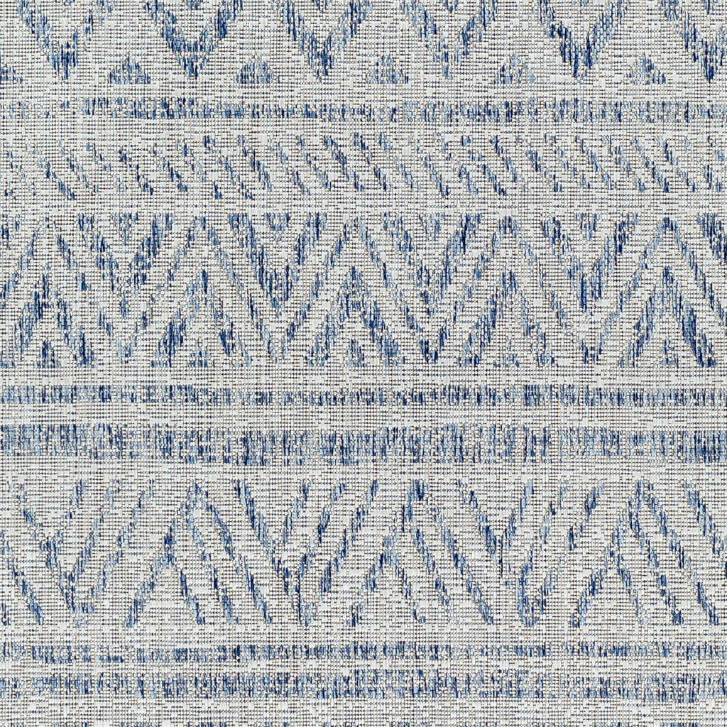 Novato Gray All Over Pattern Performance Outdoor Rug - Clearance