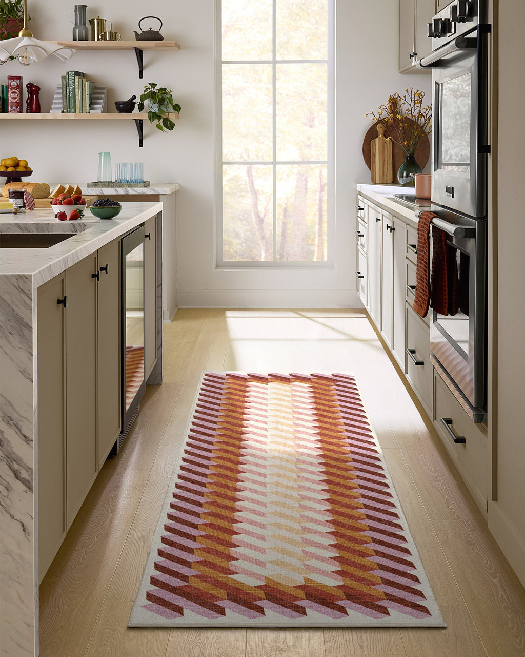 Echo Auburn Flatwoven Rug