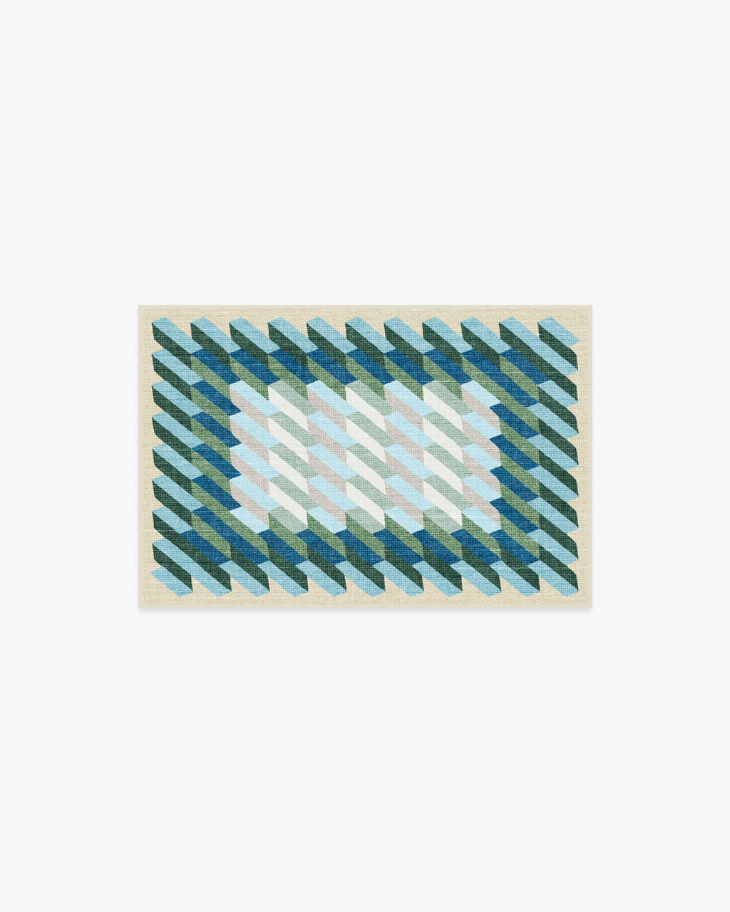Echo Soft Teal Rug