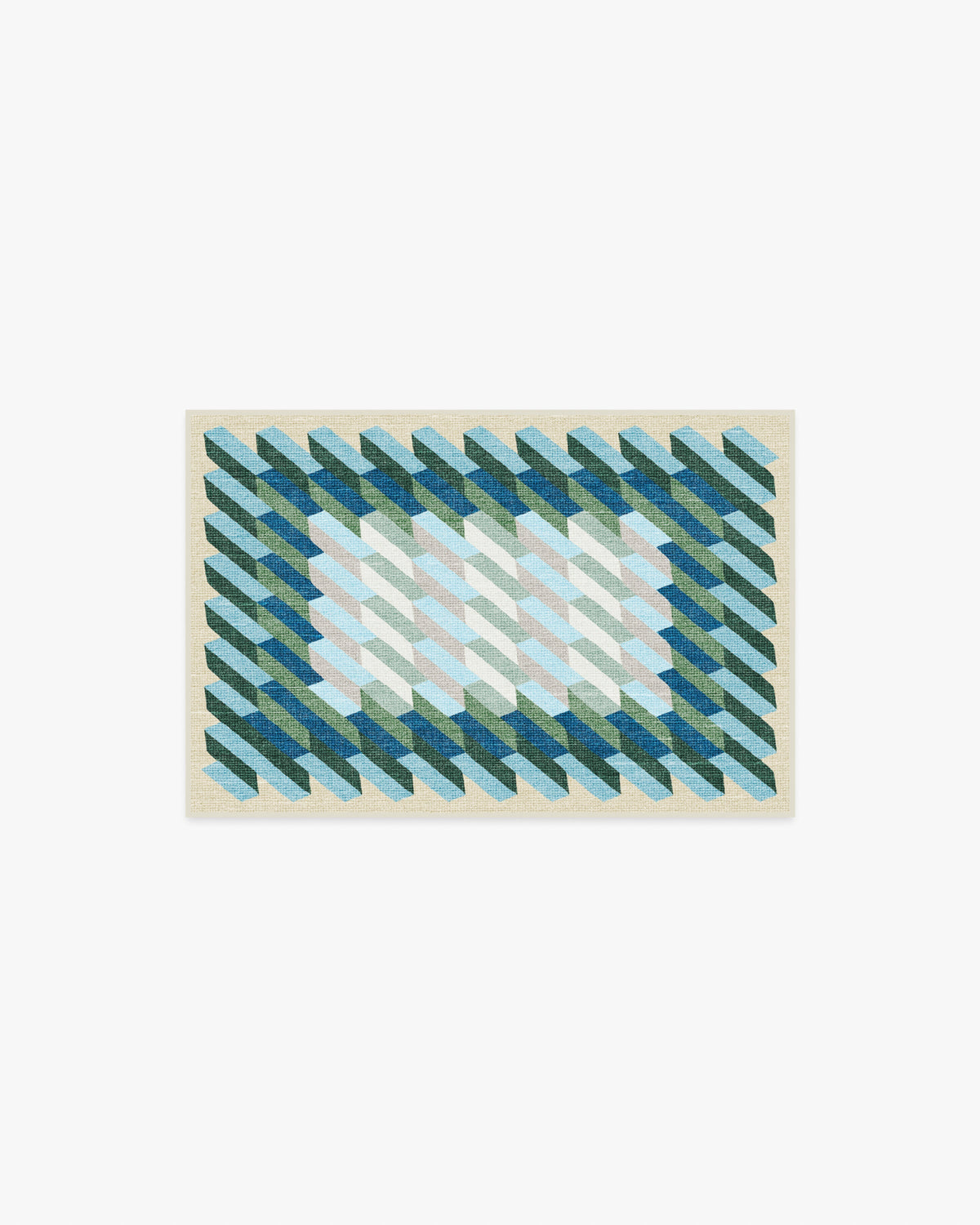 Echo Soft Teal Rug