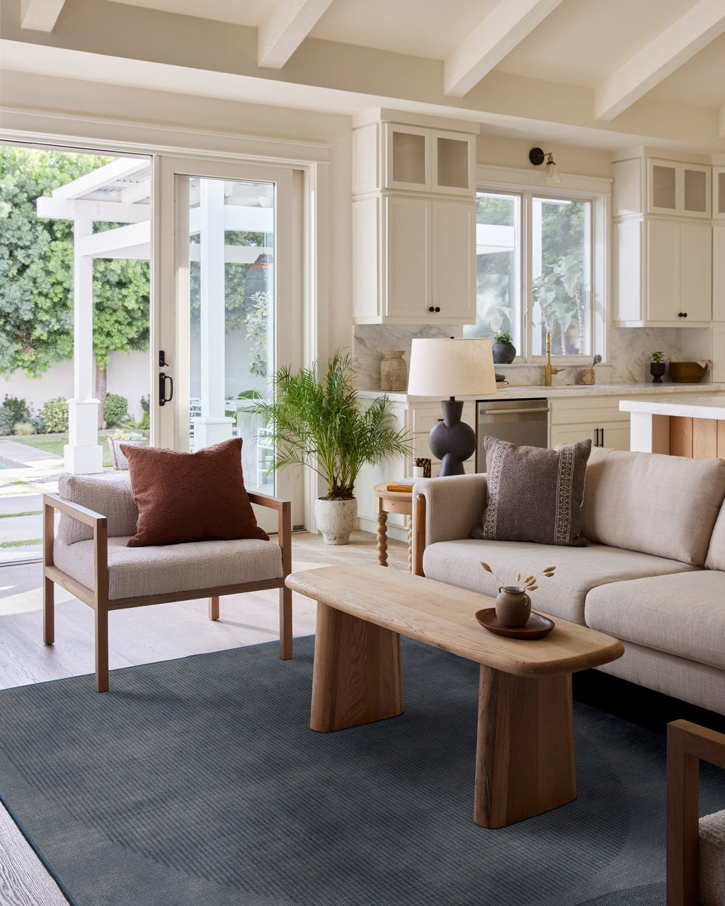 Eclipse Navy Flatwoven Rug