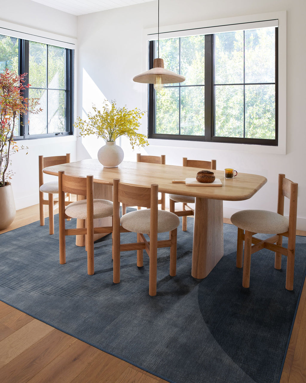 Eclipse Navy Flatwoven Rug