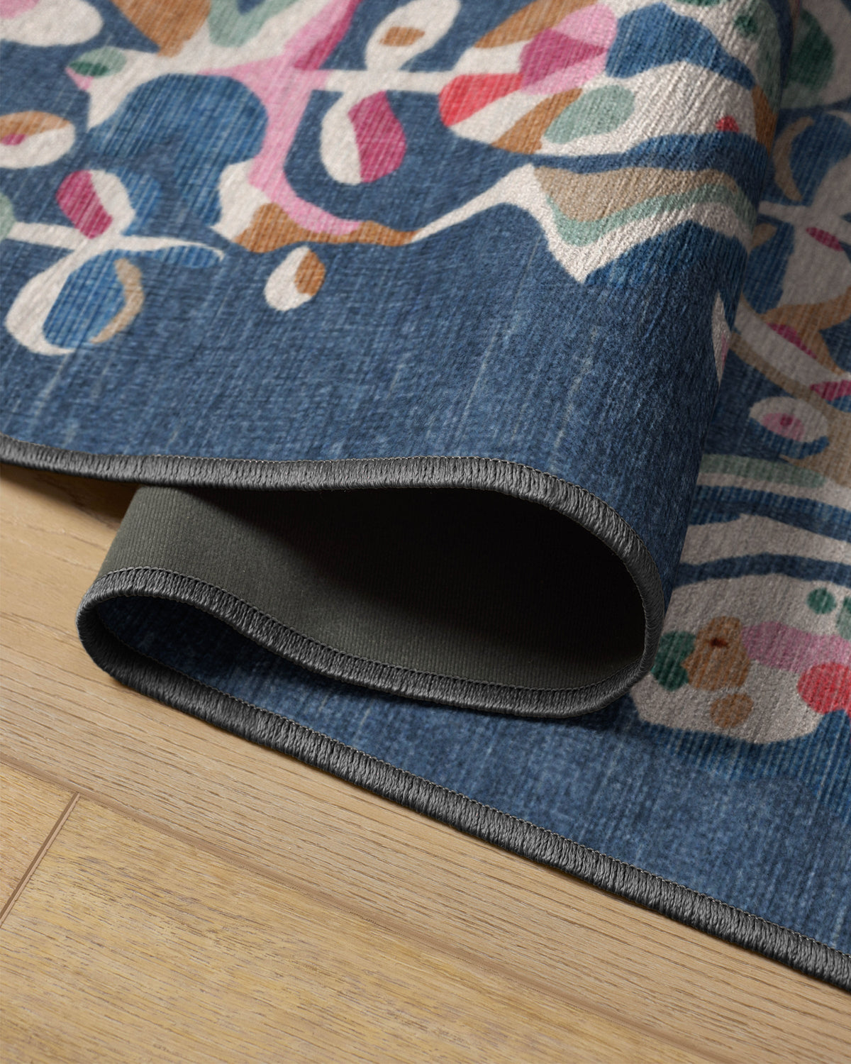 Effie Blue Flatwoven Rug
