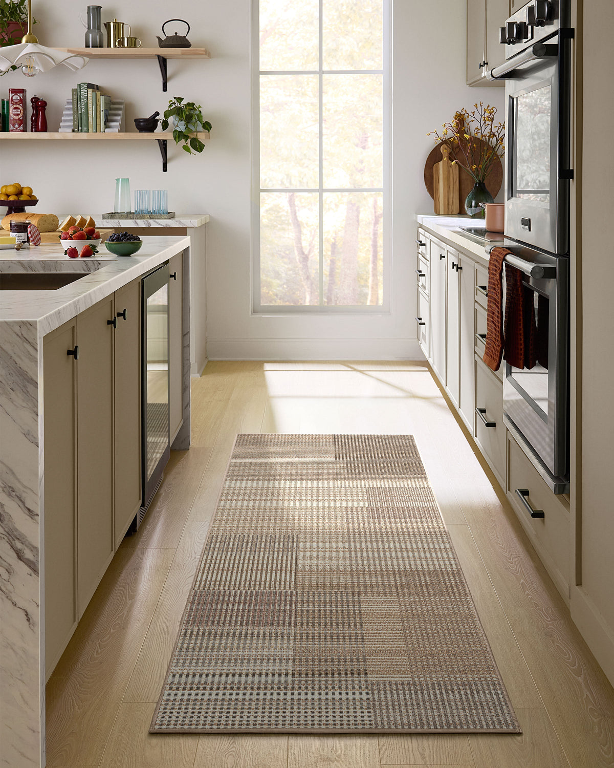 Eira Beige Flatwoven Rug
