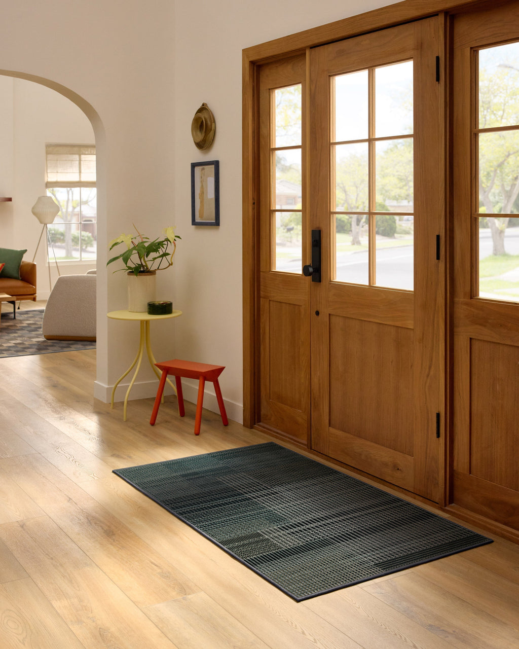 Eira Charcoal Flatwoven Rug