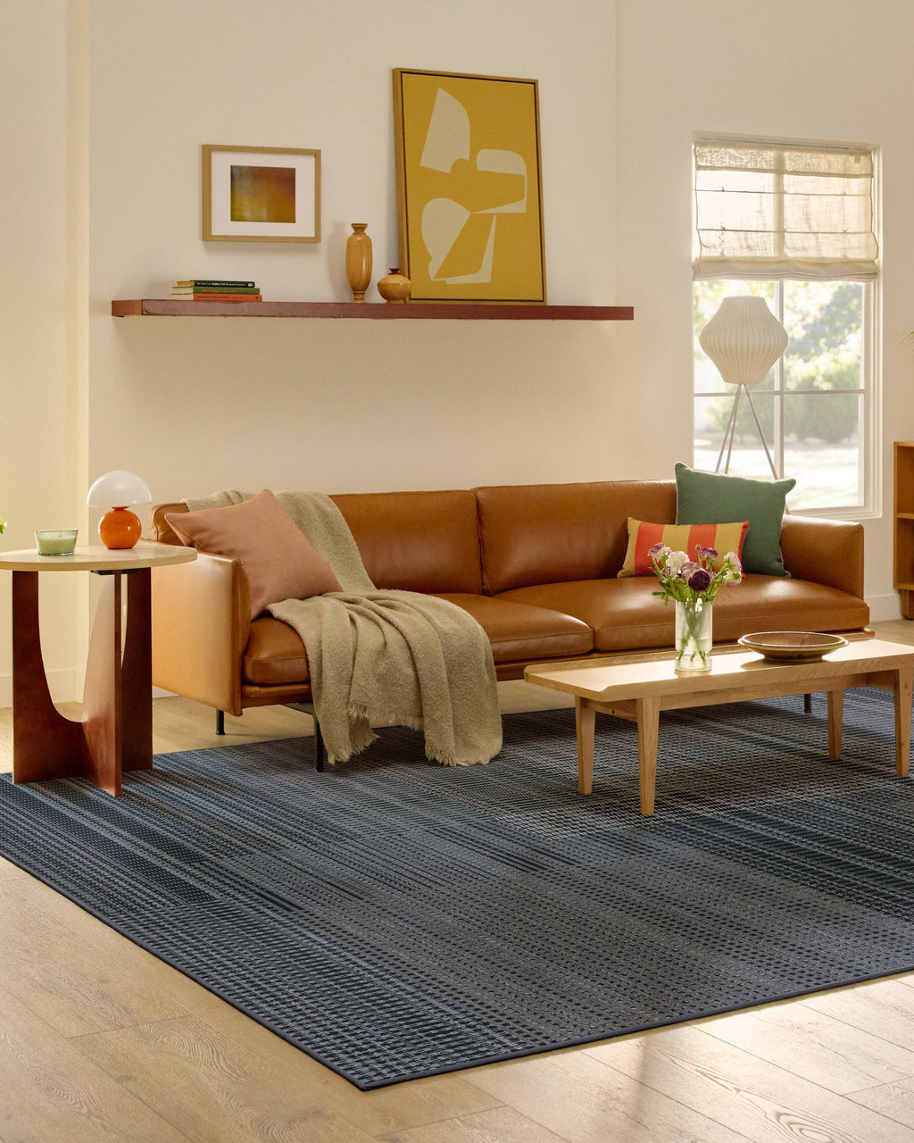 Eira Charcoal Flatwoven Rug