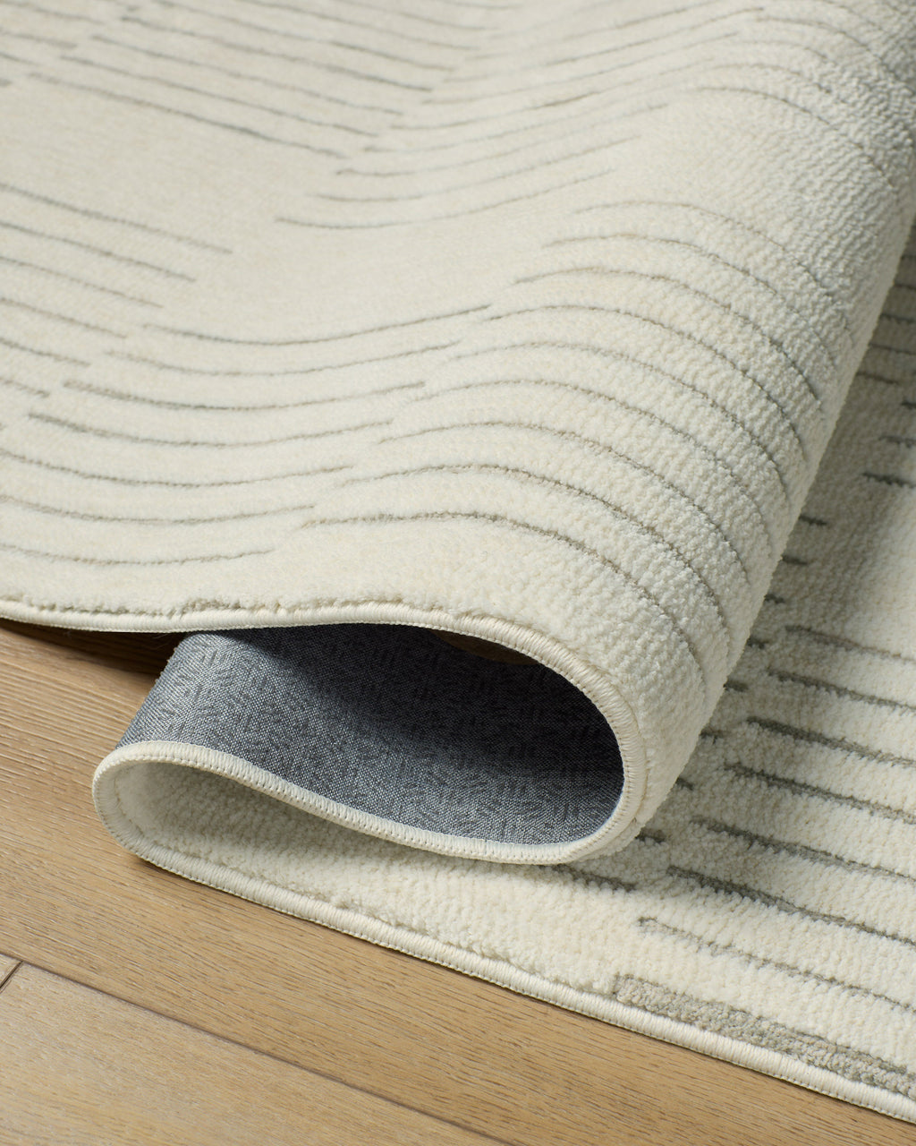 Ellis Soft White Plush Rug