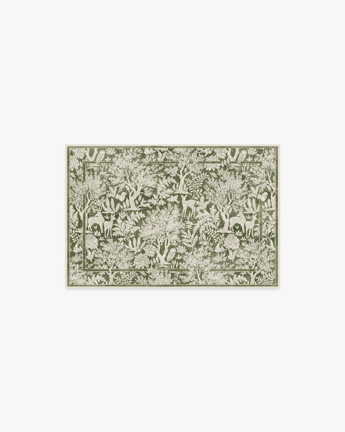 Elowen Olive Flatwoven Rug