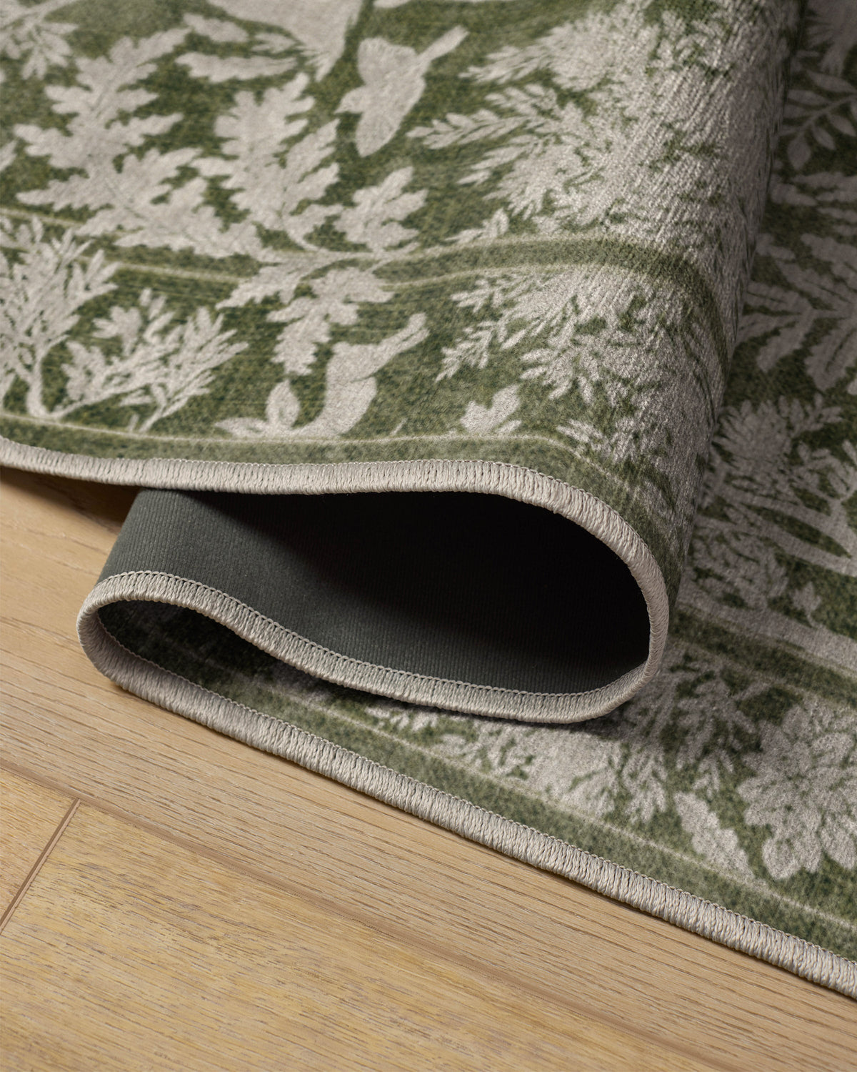 Elowen Olive Flatwoven Rug