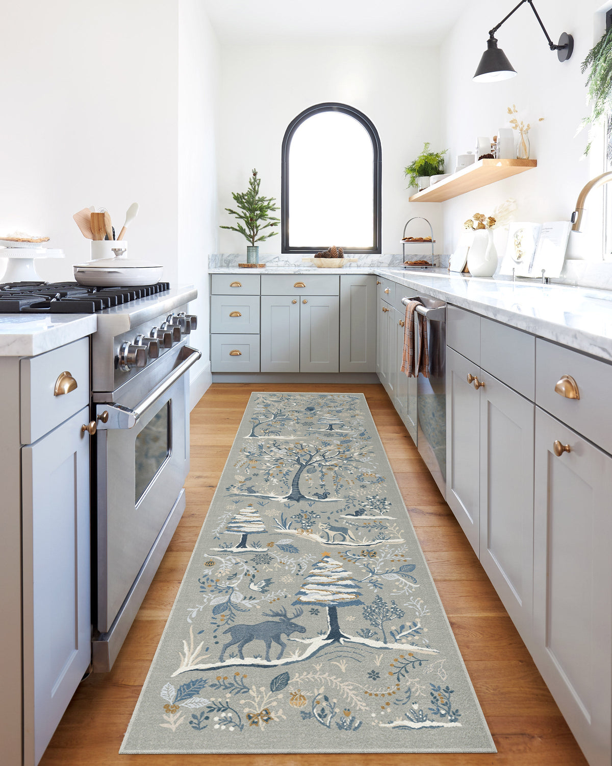 Elwood Silver Rug