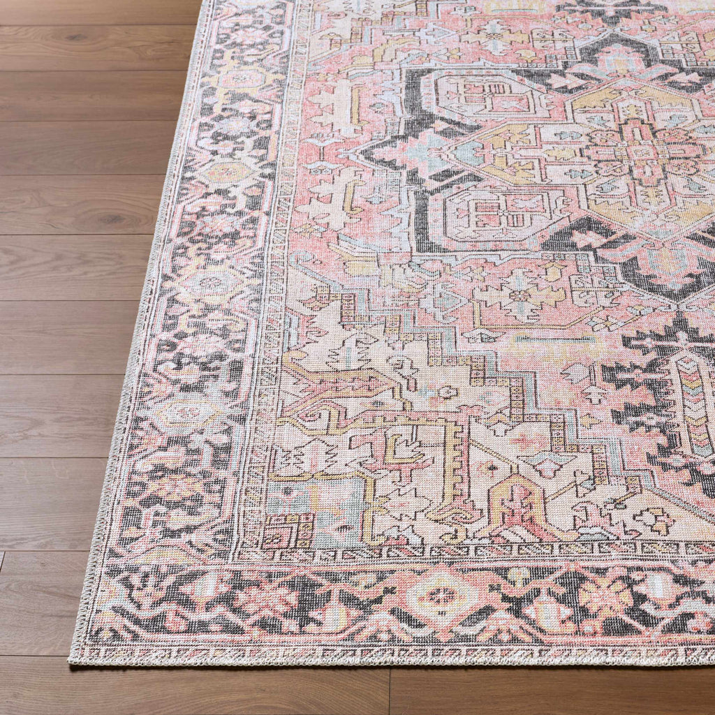 Nadia Dust Pink Area Rug - Clearance