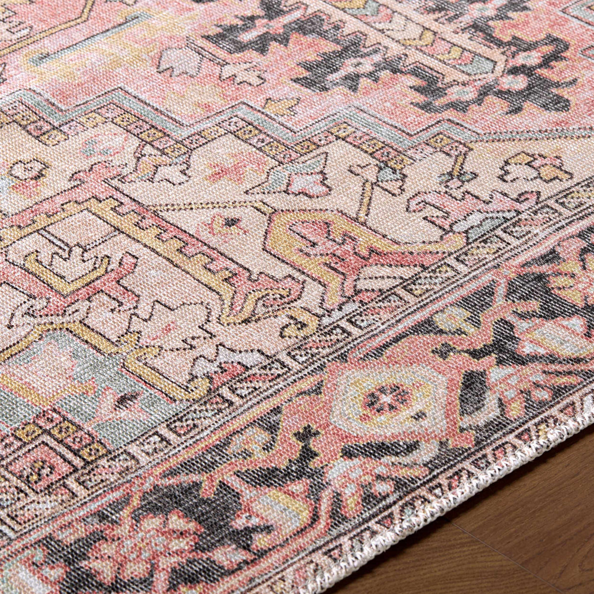 Nadia Dust Pink Area Rug - Clearance