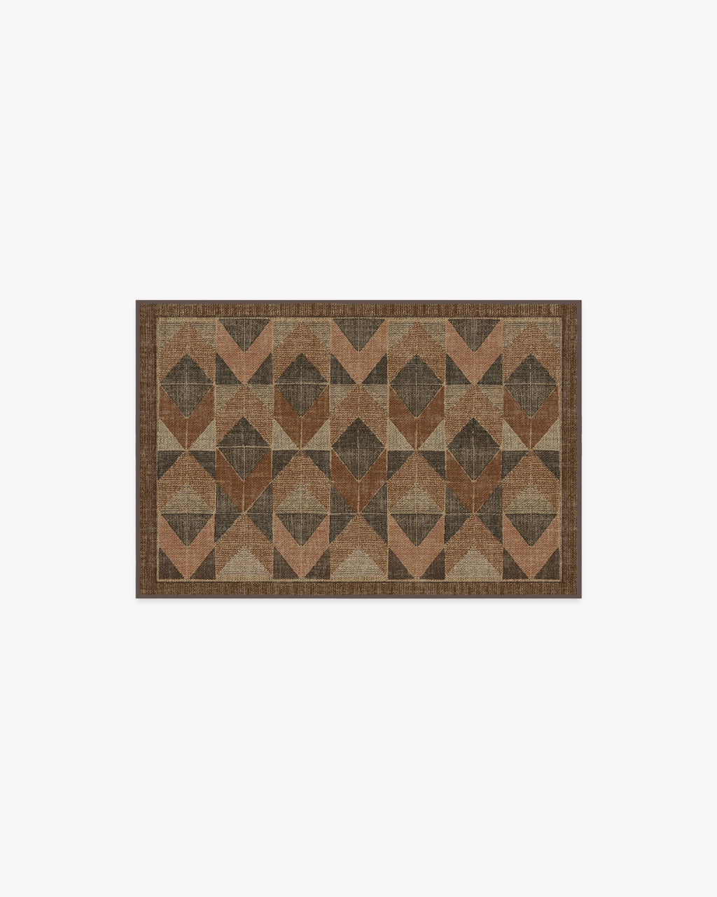 Ember Copper & Brown Flatwoven Rug