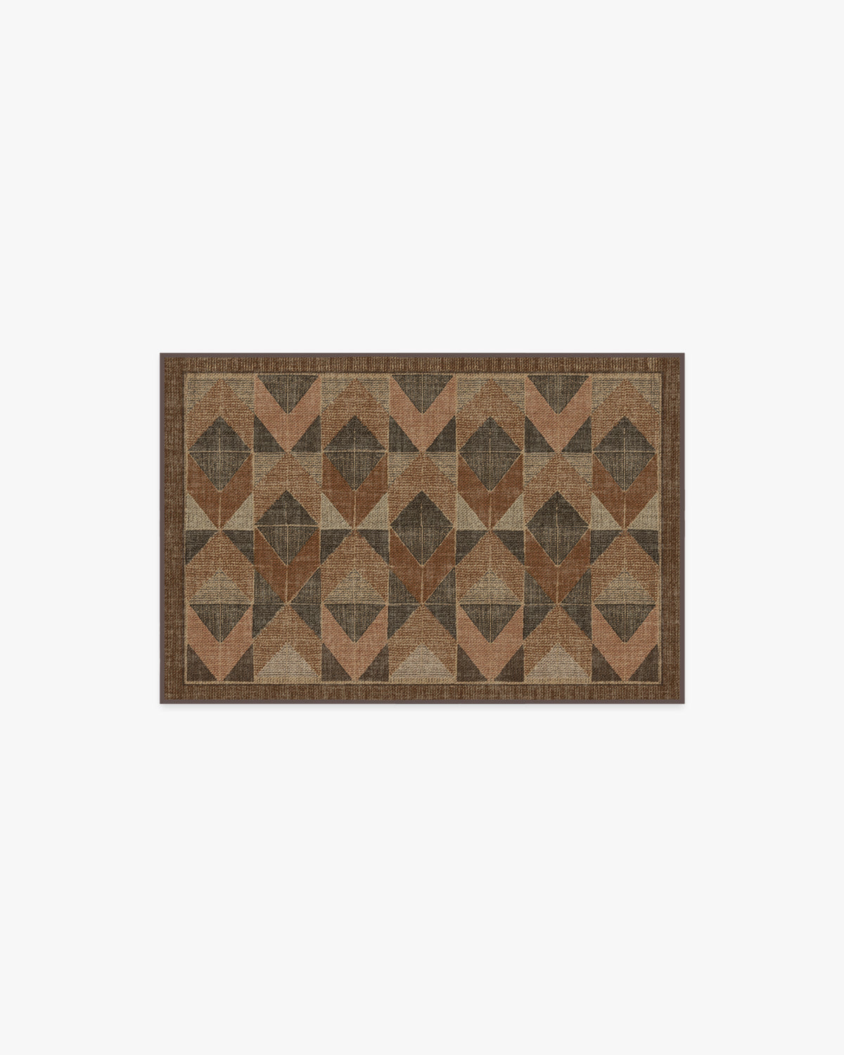 Ember Copper & Brown Flatwoven Rug