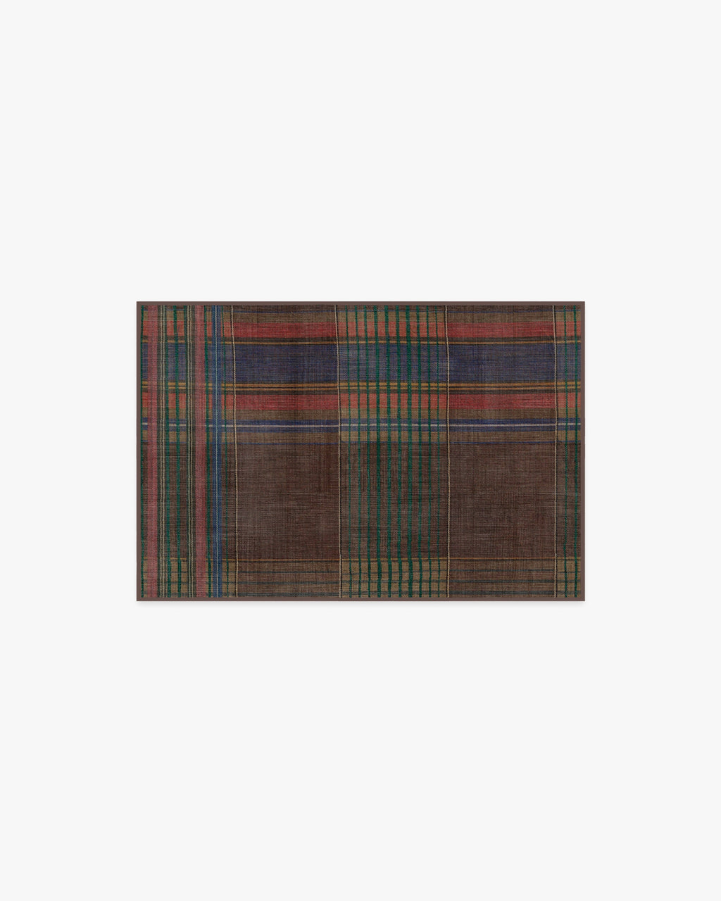 Emerson Brown Multicolor Flatwoven Rug
