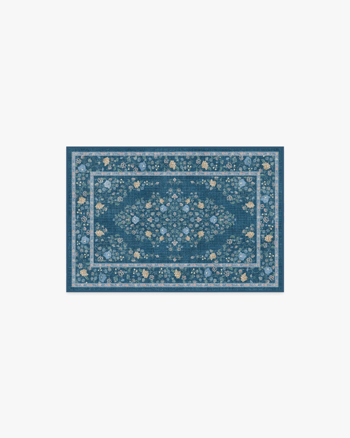 Emmeline Blue Multicolor Flatwoven Rug