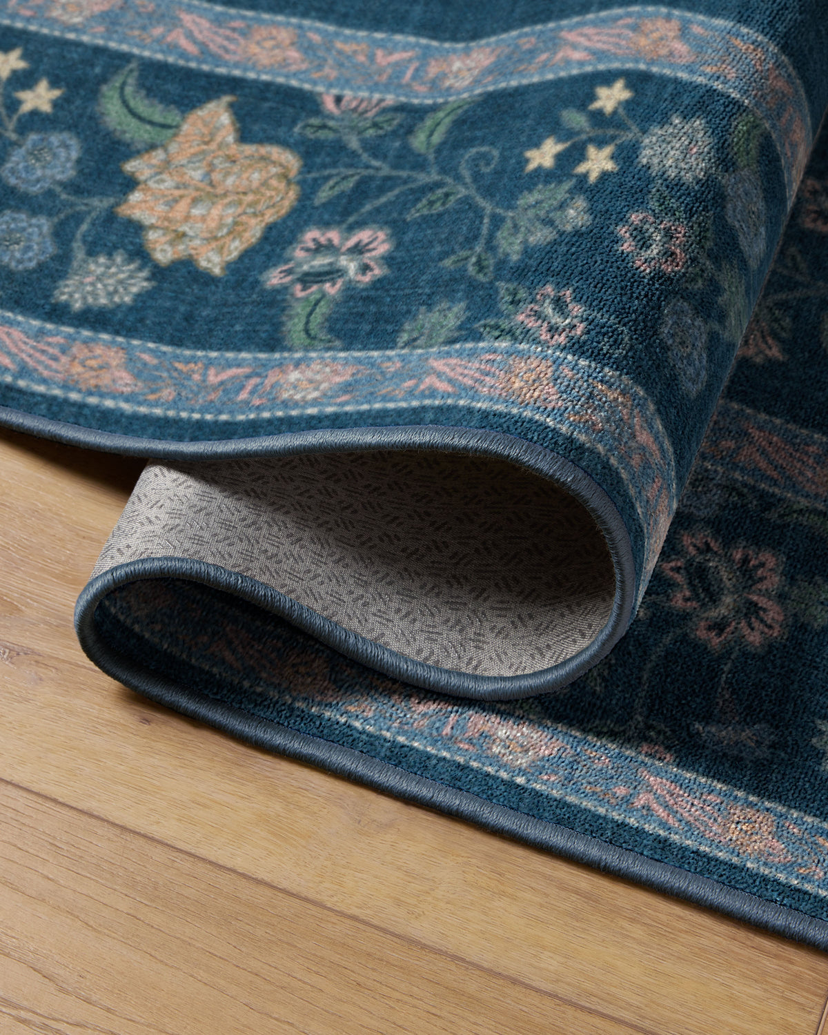Emmeline Blue Multicolor Rug