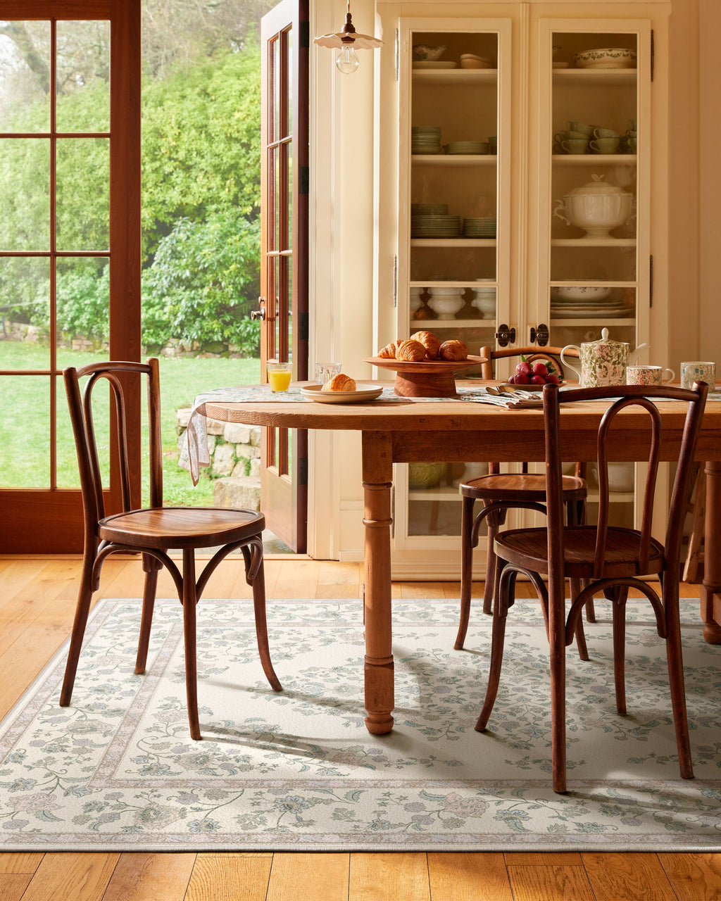 Emmeline Pearl Flatwoven Rug