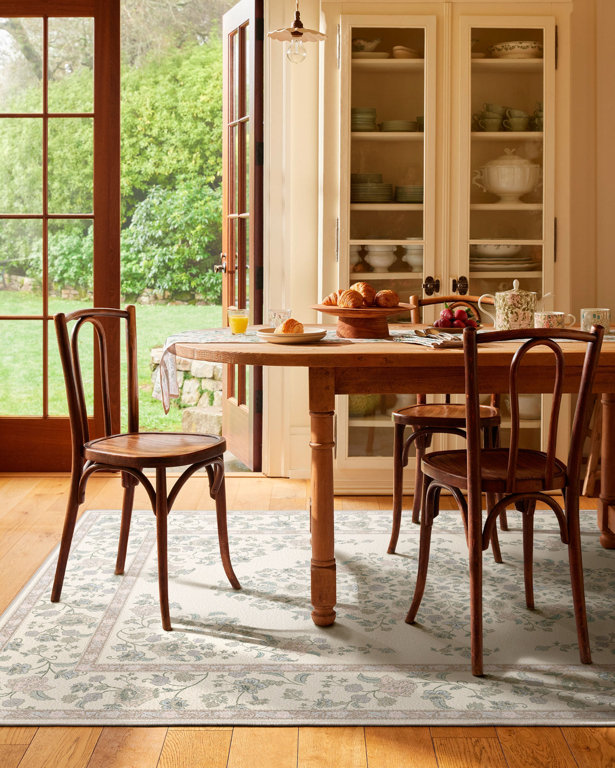 Emmeline Pearl Flatwoven Rug