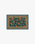 Enchanted Vines Navy Multicolor Flatwoven Rug