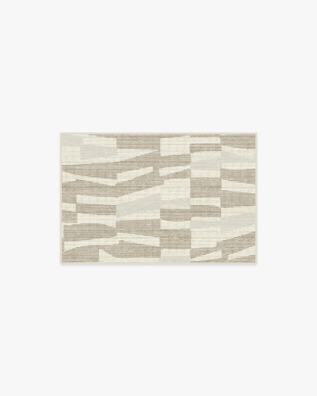 Enzo Taupe & Natural Flatwoven Rug