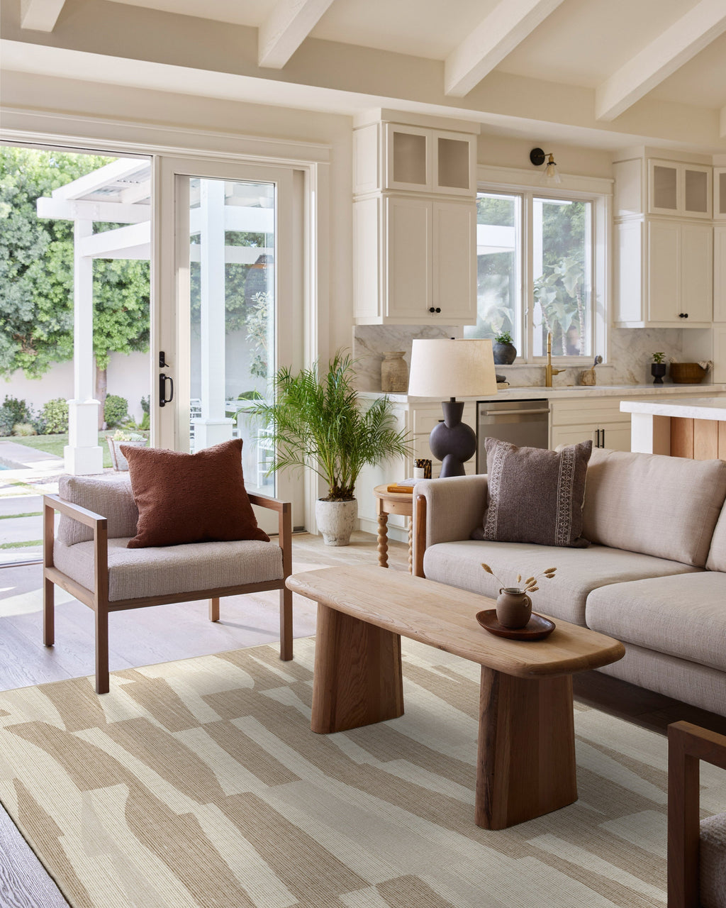 Enzo Taupe & Natural Rug