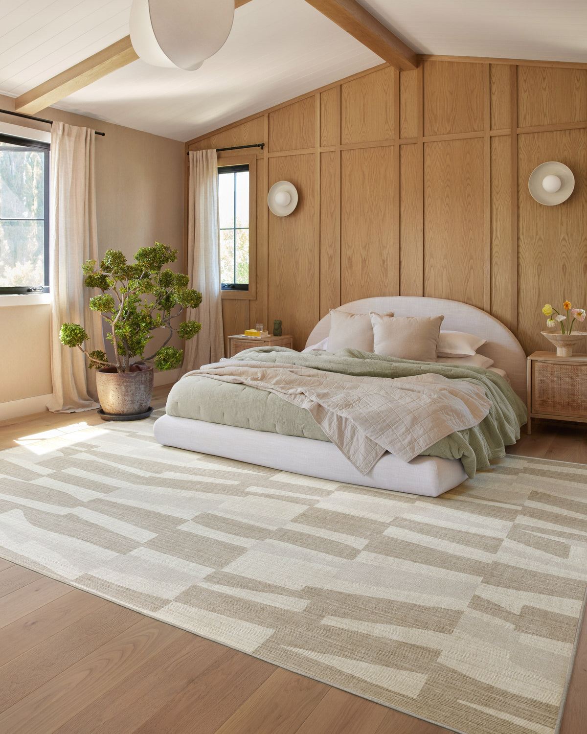 Enzo Taupe & Natural Rug