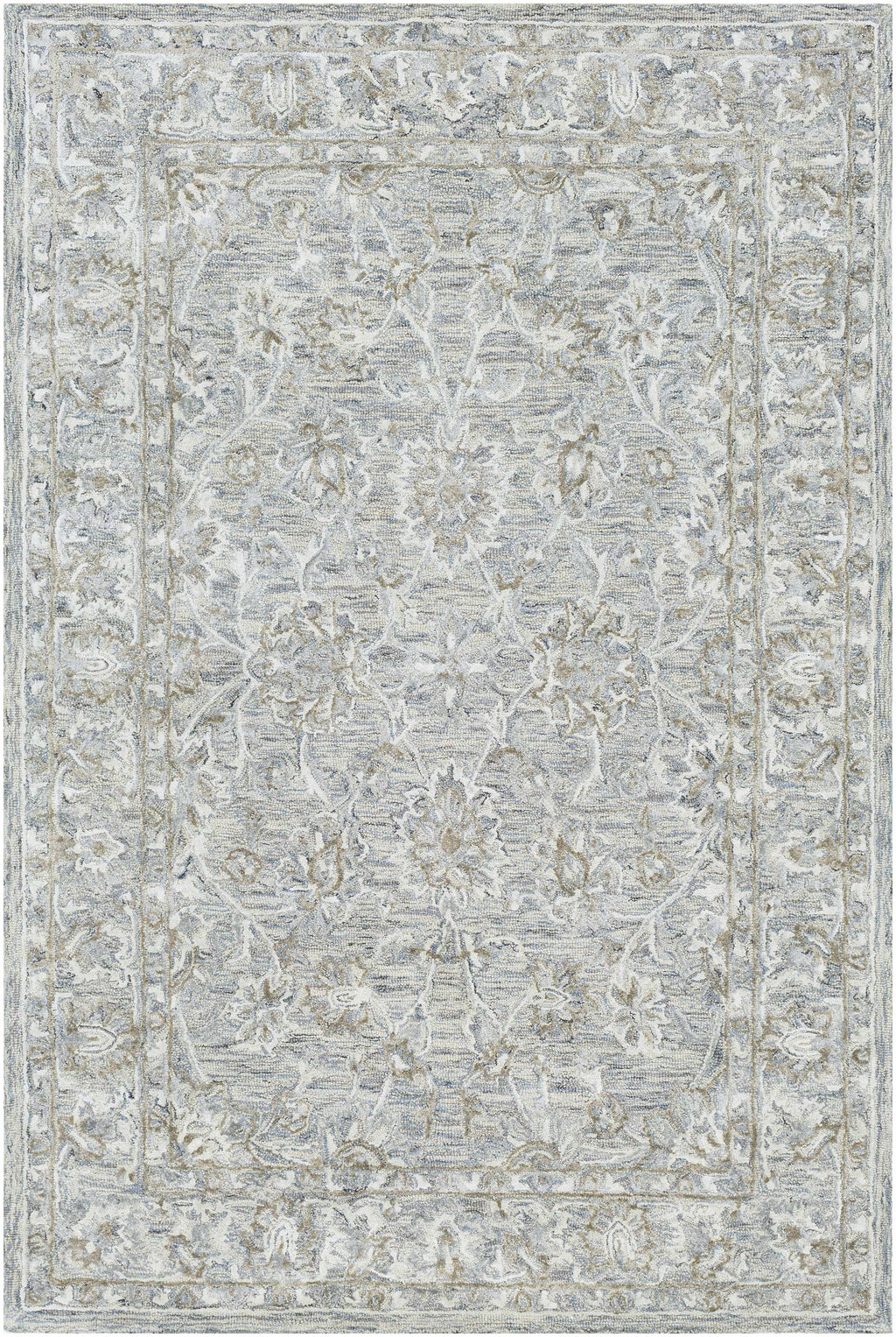 Eriline Wool & Faux Silk Rug