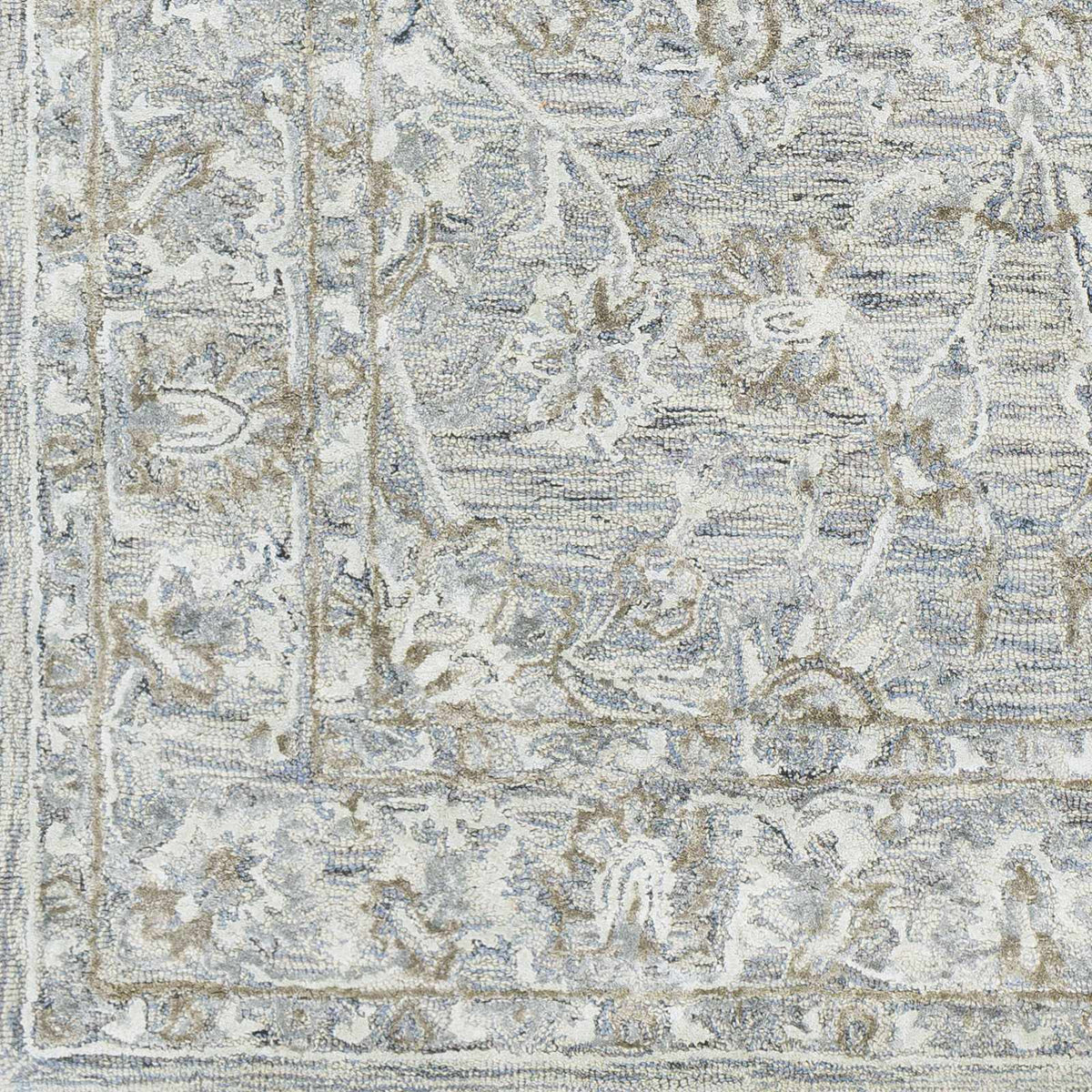 Eriline Wool & Faux Silk Rug