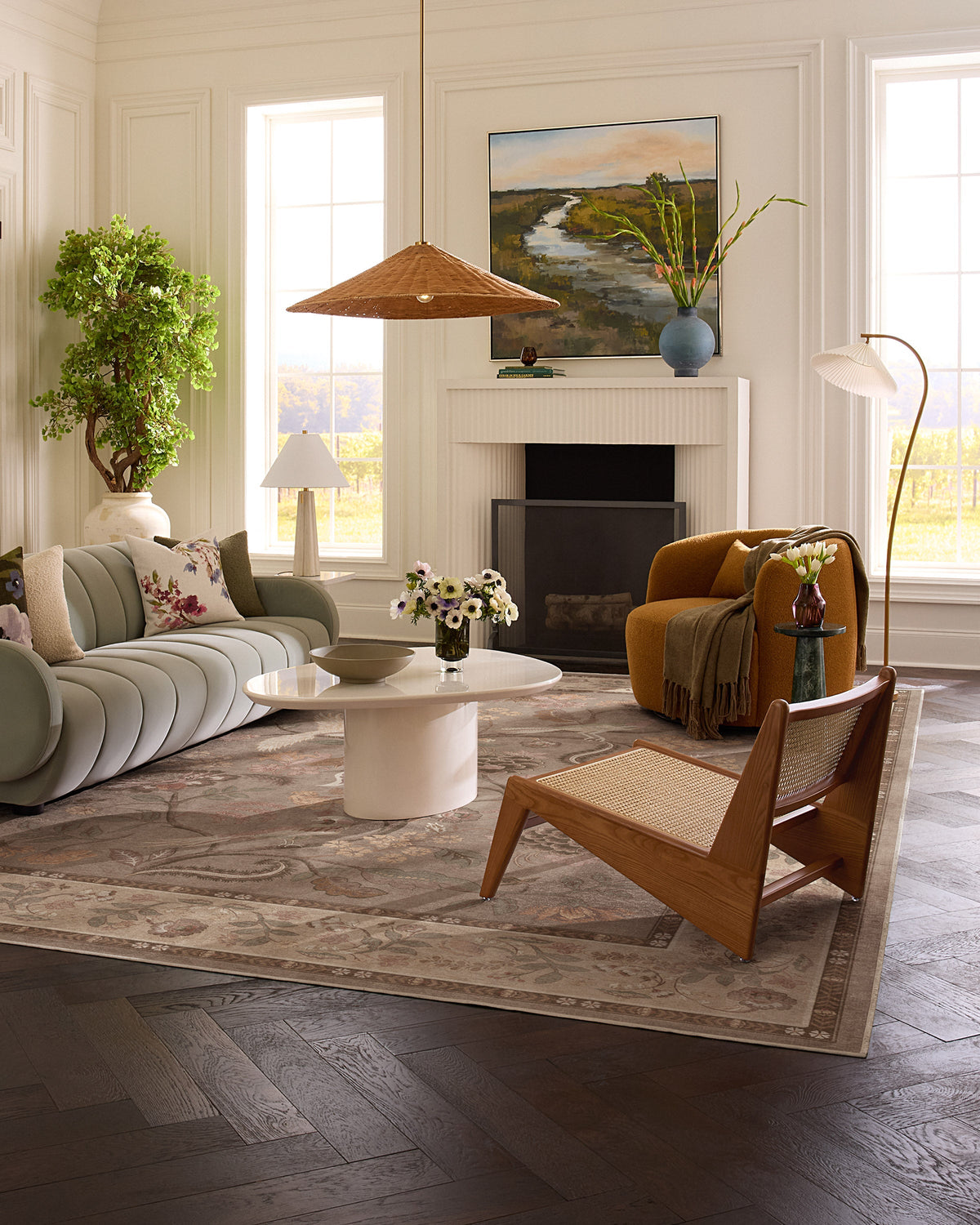 Ester Taupe Flatwoven Rug