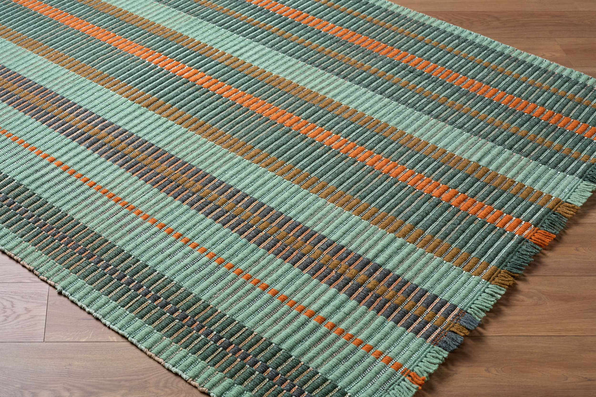 Darius Green Traditional Area Rug