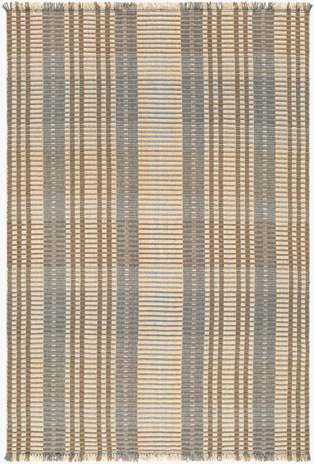 Devaun Beige Traditional Area Rug