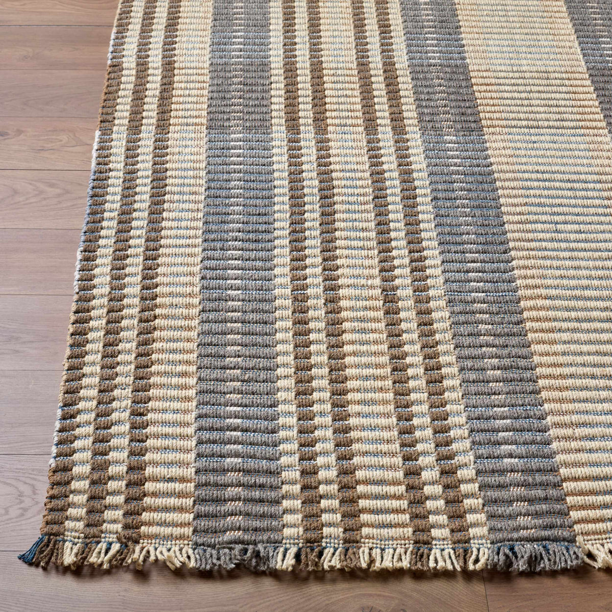 Devaun Beige Traditional Area Rug