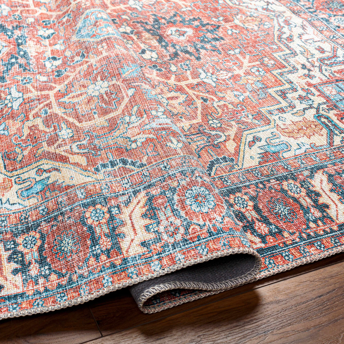 Evony Washable Area Rug - Clearance