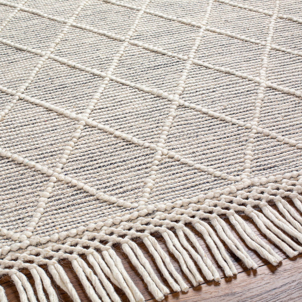 Ezria Wool Rug with Tassels - Clearance