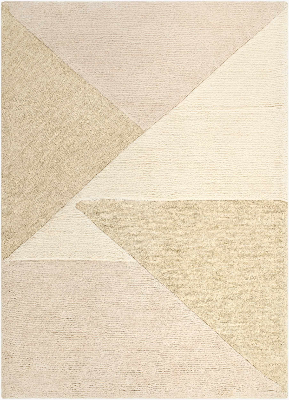 Sileko Modern Minimalist  Handmade Washable Area Rug