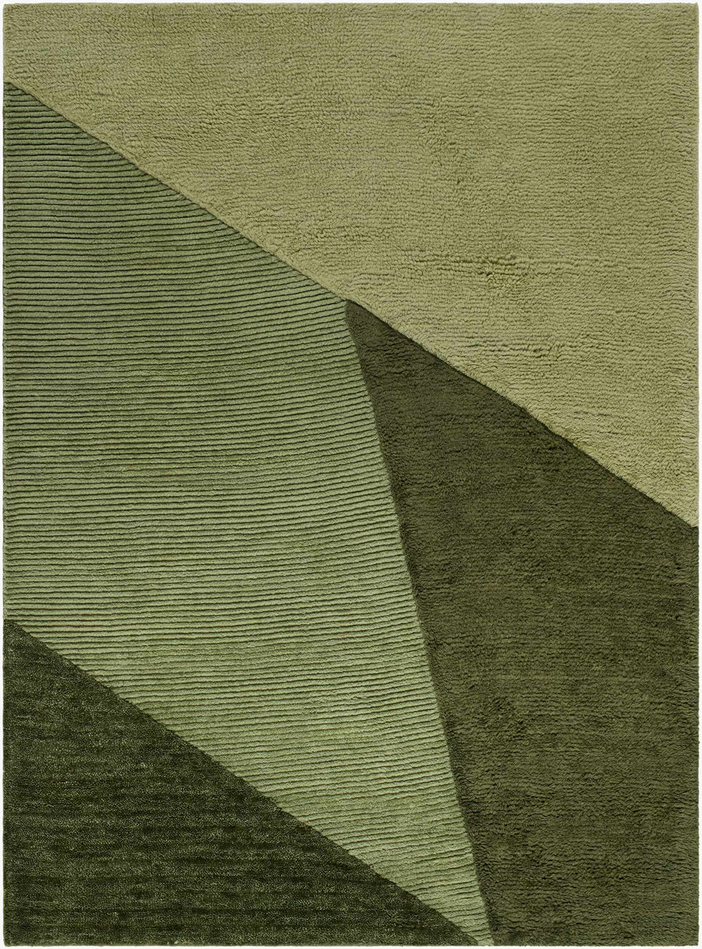 Tocepo Modern Minimalist  Handmade Washable Area Rug