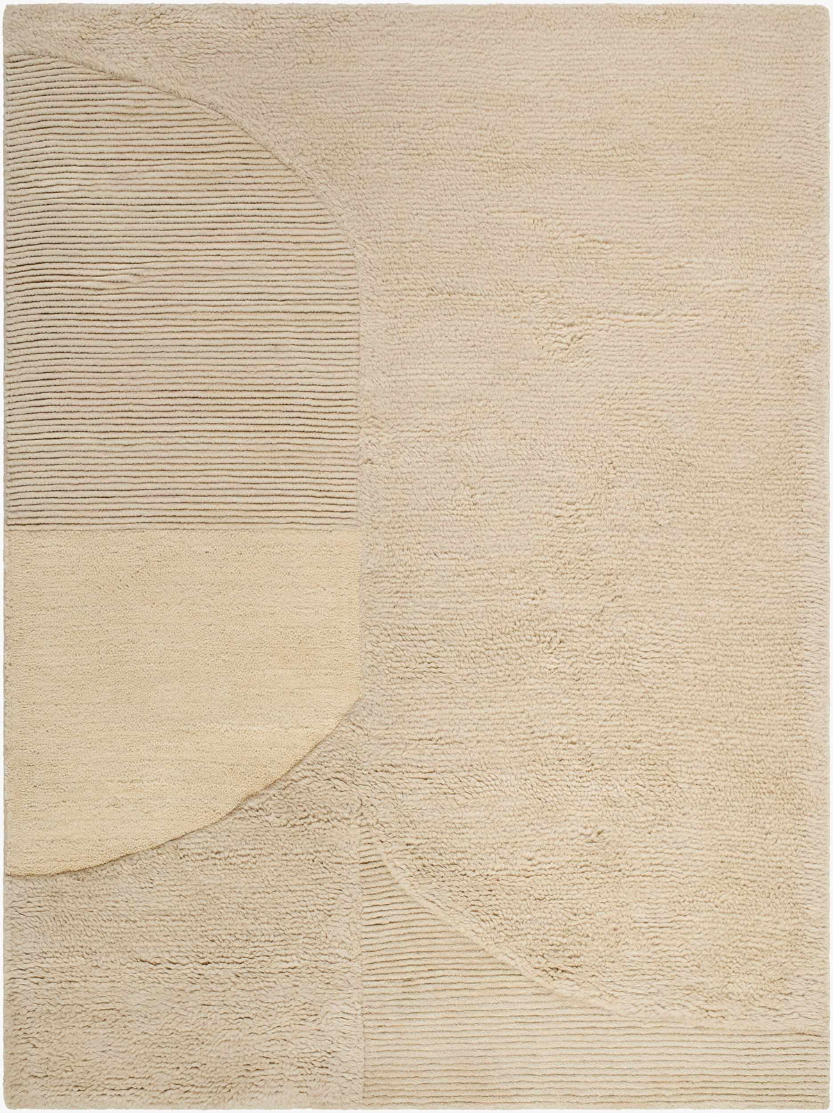 Dufoni Modern Minimalist  Handmade Washable Area Rug
